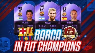 ПЪЛЕН ОТБОР НА БАРСЕЛОНА ВЪВ FUT CHAMPIONS FIFA17 - МНОГО ДОБРО ПРЕДСТАВЯНЕ, ВЗЕХМЕ ЯКИ НАГРАДИ