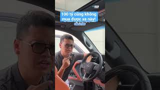 Có 100 tỷ trong tay chưa chắc mua ngay được chiếc xe này!!! #shorts