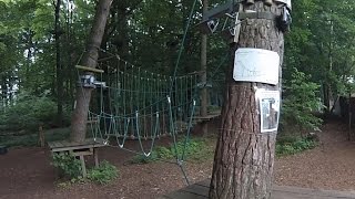 Schnurstracks Kletterpark - Kinderparcour von außen