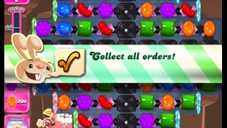 Candy Crush Saga Level 1855 walkthrough (no boosters)