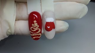Nail art tutorial natalizie facili