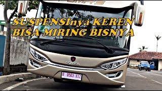 Woww,, Canggih banget SUSPENSI SCANIA. Bisa BUAT Miring BISNYA