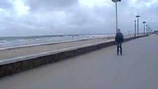 Roller sur le remblais de St-Jean de Monts