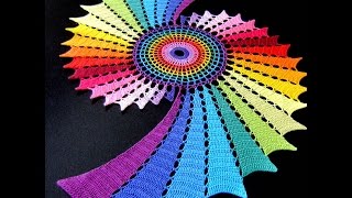 САЛФЕТКИ, Связанные Крючком -видео - 2019 / Napkins, crochet -Video