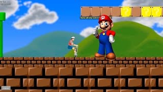 Happy Wheels часть 2:О БОЖЕ! Откуда там марио?!