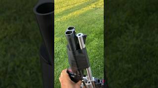 Triple barrel shotgun revolver magnum 3030