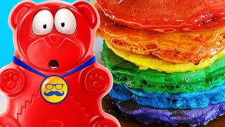 РАДУЖНЫЕ БЛИНЫ И ЖЕЛЕЙНЫЙ МЕДВЕДЬ ВАЛЕРА