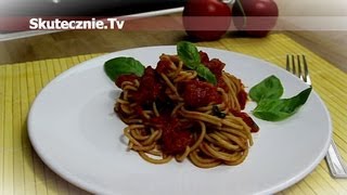 Sos pomidorowy -do spaghetti, makaronów, klusek :: Skutecznie.Tv [HD]