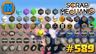 Scrap Mechanic \ #589 \ ОБЗОР МОДА 70+ BLOCK'S \ ЛОГОТИП ЛК В СКРАП МЕХАНИК !!!