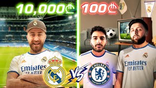 100₾ vs 10000₾ ქომაგობა - ჩელენჯი მადრიდში w/@ოქტოპუსი / Octopus