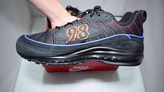 Nike Air Max 98  Black/Amarillo