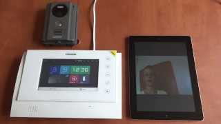 Commax CDV-70UX podgląd na iPhone iPad
