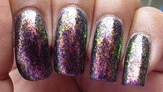 Anise Night Adventure + Essie Shine of the Times (Polish in Motion)