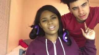 Boyfriend Flexi Rods My Hair - Couples VLOG