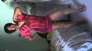 CROSSDRESER BAILANDO CACHONDA!!!!