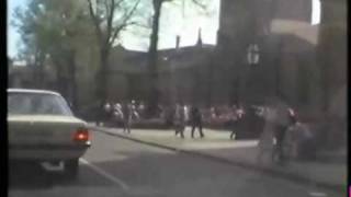 Bedford UK 1985 town centre