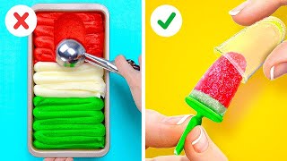 НЕВЕРОЯТНЫЕ ХИТРОСТИ С ЕДОЙ || Крутые лайфхаки с вашими любимыми продуктами от 123 GO Like!