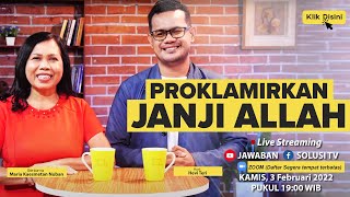 Jawaban Doa | Ini Janji Tuhan Untuk Hidup Anda