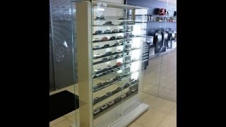 Серия патерностров для презентации товаров. Витрины.