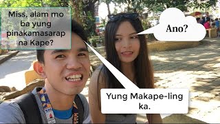 Smooth/Savage Pick Up Lines ..Alam mo ba yung pinakamasarap na Kape? (Kinilig si Ate)