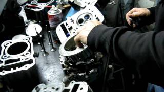 Afrika Twin xrv 750 rd 07 ремонт двигателя № 3