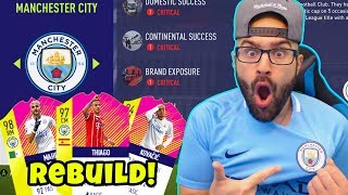MANCHESTER CITY REBUILD! UNBELIEVABLE $105,000,000 TRANSFERS! - FIFA 18 Career Mode