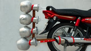 How To Make KTM Duke RC Bullet Exhaust Silencer Sound For Any Normal Bike