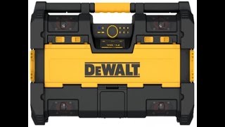 Dewalt Tough System Radio and Charger DWST08810 Review
