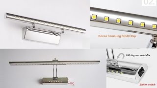 Светильник для ванной комнаты. Подсветка зеркала.