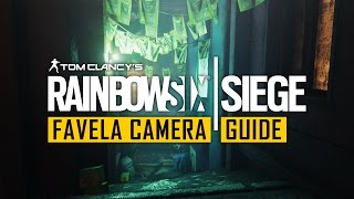 Rainbow Six Siege - NEW Favela Map - All Camera Locations! (Operation Skull Rain DLC Guide)