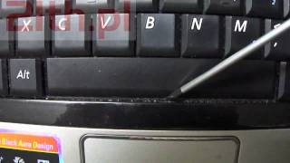 How to replace or remove keyboard in laptop Samsung r510