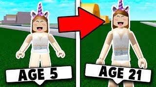 GROWING UP IN ROBLOX! (Roblox Simulator) Roblox Roleplay