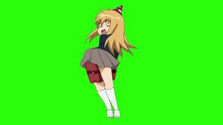 ANIME GREEN SCREEN Plastic Nee san Dance (Green Screen)