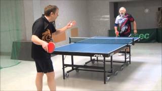 table tennis Удары шипом. Замедленный повтор