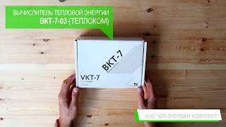 Тепловычислитель ВКТ-7-03 (Теплоком) | Распаковка, технические характеристики, цена
