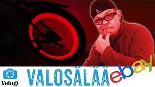 Euron valot | Ebay-ostoksia polkupyörään