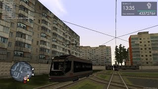 MTA Province Поездка на новом трамвае на 5 маршруте!
