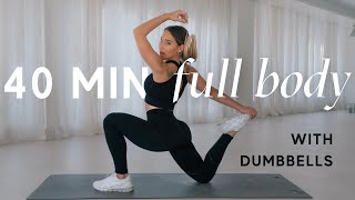 40 MIN FULL BODY HOME WORKOUT