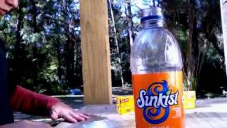 Huge bottle bumb