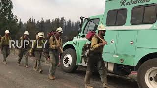 USA: Oregon's Bootleg Fire scorches close to 400,000 acres of land as firefighters continue battle