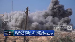 AS Sebut Israel Setuju Jeda Perang 4 Jam Sehari