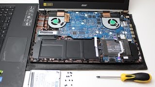 Acer Aspire V15 Nitro Black Edition VN7-591G-77A9 - SSD Einbau (Deutsch)