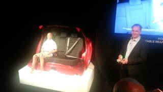 New Ford Focus 2014 rear inflatable seat belt