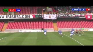 Glentoran v Linfield, JJB Irish Cup Semi Final 09/04/11
