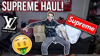 EVERYTHING I BOUGHT FROM SUPREME IN F/W 17! (AND MORE)