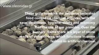 Σχαριέρα Γκαζιού με Λάβα Ηφαιστείου - Gas Lava Stone Grill Top
