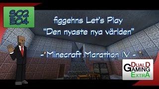 DualDGaming Extra - Let's Play Minecraft på Svenska med figgehn S02E04 - Minecraft Marathon IV