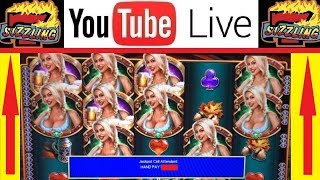 MASSIVE JACKPOT HAND PAY on BIER HAUS Slot Machine + LIVE PLAY BONUS SPINS