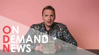 Joe Lycett SHREDS £10,000 to protest David Beckham Qatar deal