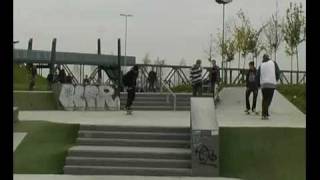 Alex goes skateboarding